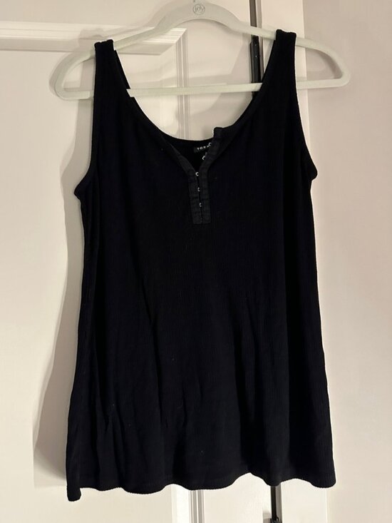 Tops - Women Black Tank Top